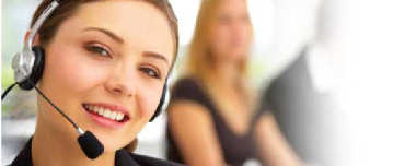 call center agent graphic